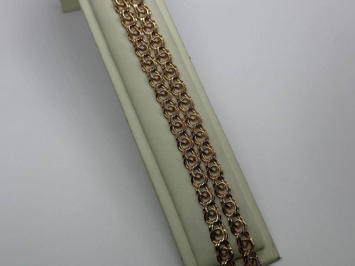 ЦЛБС585 ЦЕПЬ ПОЛНОВЕСНАЯ Бисмарк (Au 585)