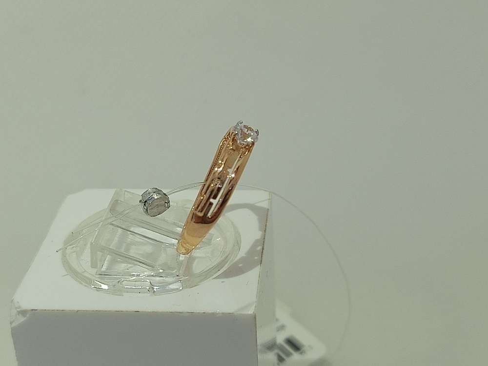 КОЛЬЦО С КАМНЕМ (Au 585)