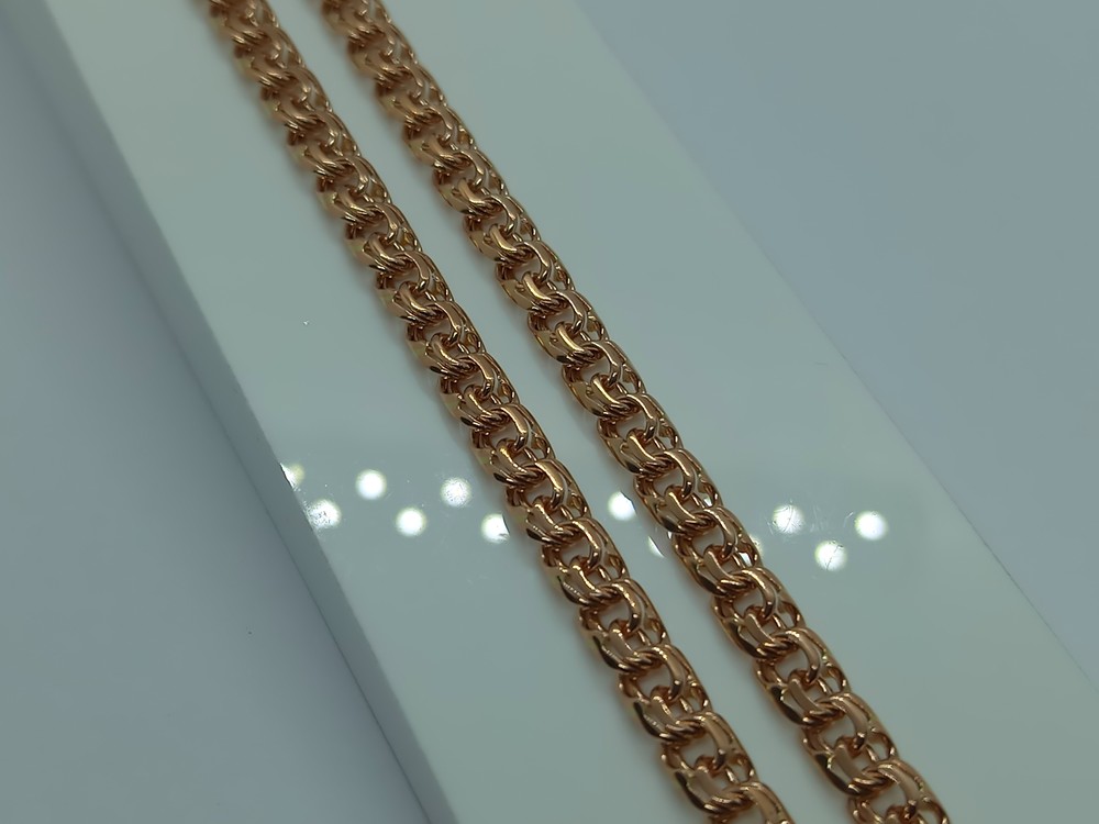 ЦЕПЬ ПОЛНОВЕСНАЯ Бисмарк (Au 585)