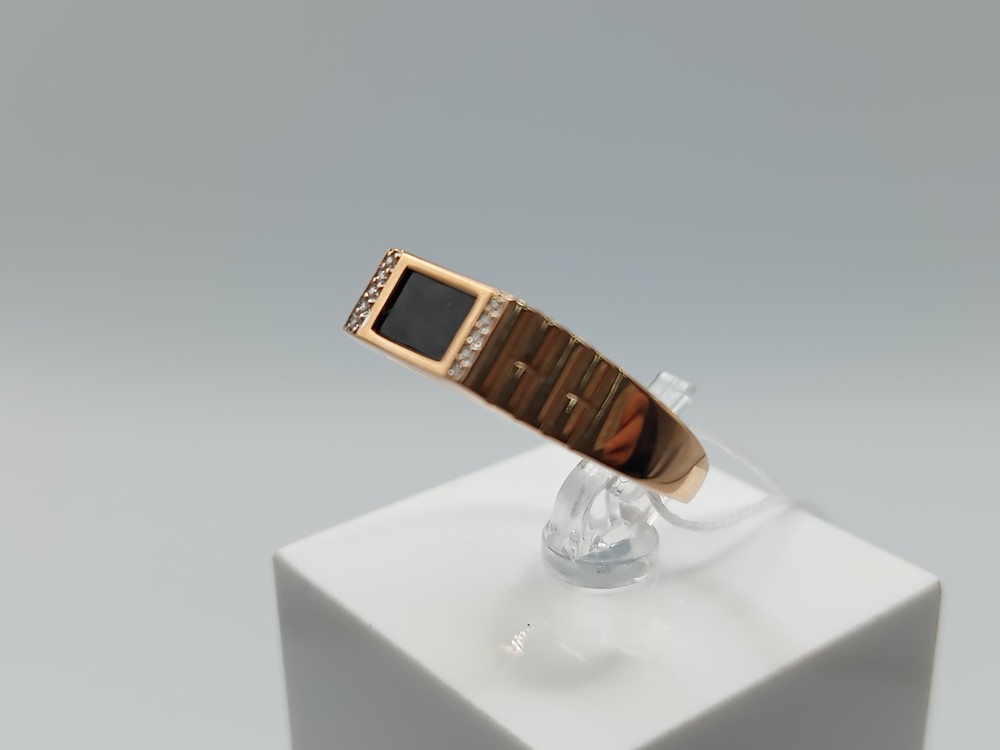 ПЕЧКМИ375 ПЕЧАТКА С КАМНЯМИ (Au 375)