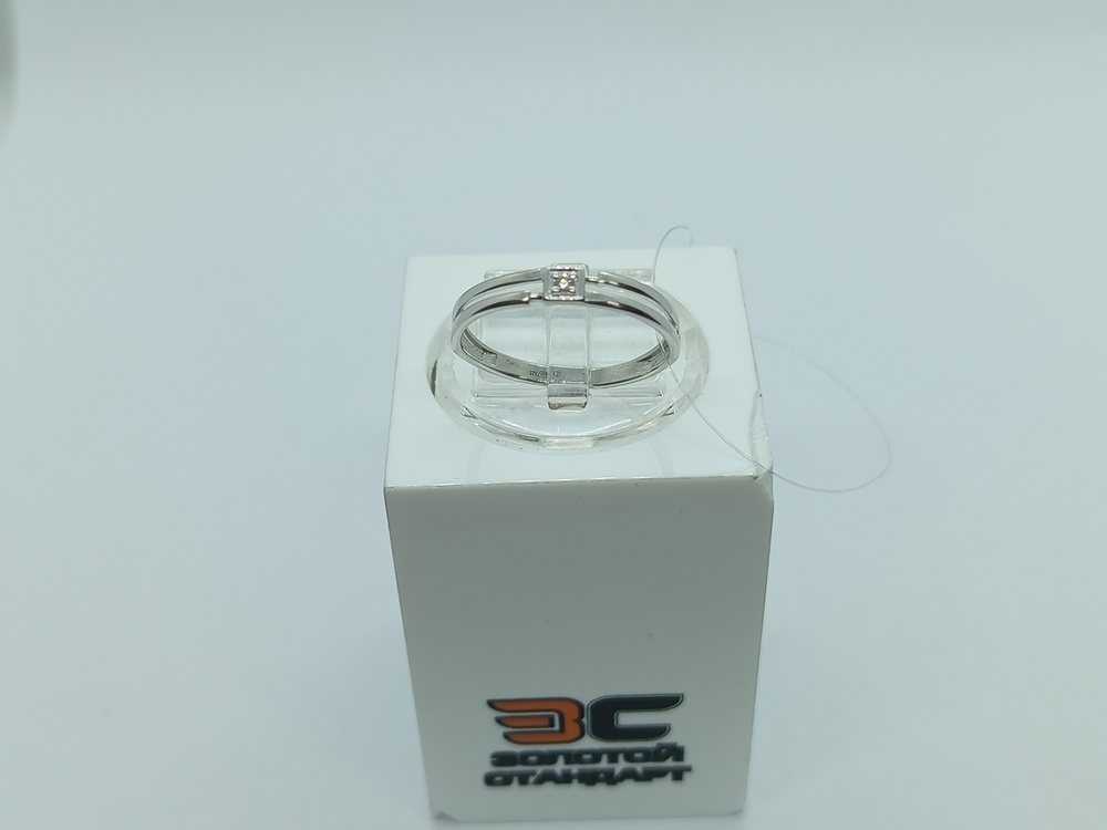 КОЛЬЦО БРИЛЛИАНТ (Ag 925)