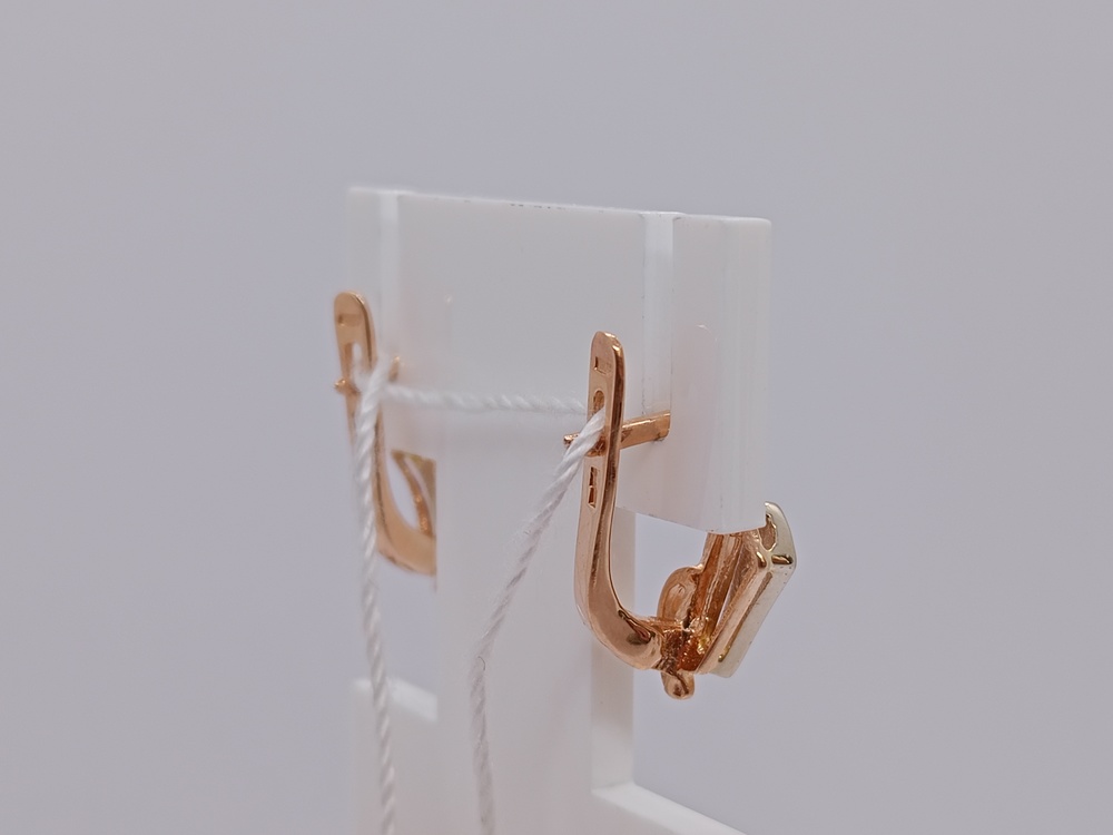 СЕРЬГИ С КАМНЯМИ (Au 585)