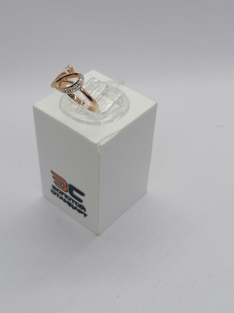 КОЛКМИ585 КОЛЬЦО С КАМНЯМИ (Au 585)