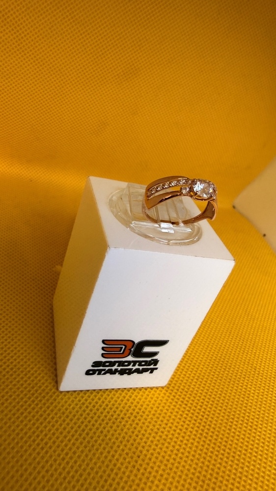 КОЛКМИ585 КОЛЬЦО С КАМНЯМИ (Au 585)