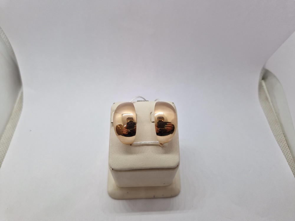 СЕРЬГИ БЕЗ КАМНЯ (Au 585)