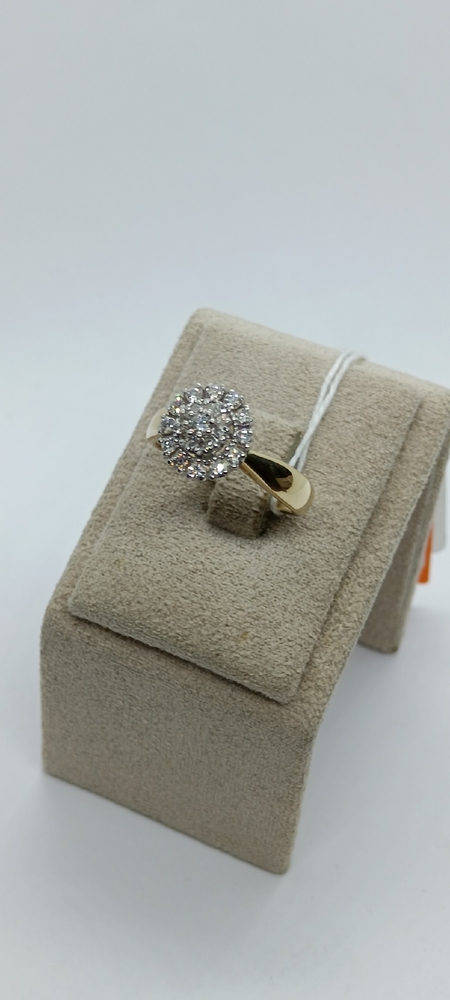 КОЛЬЦО БРИЛЛИАНТ Au 585