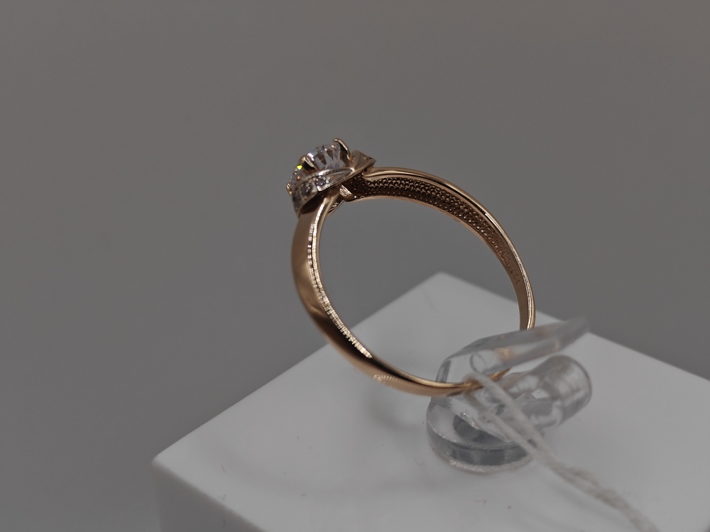 КОЛКМИ585 КОЛЬЦО С КАМНЯМИ (Au 585)