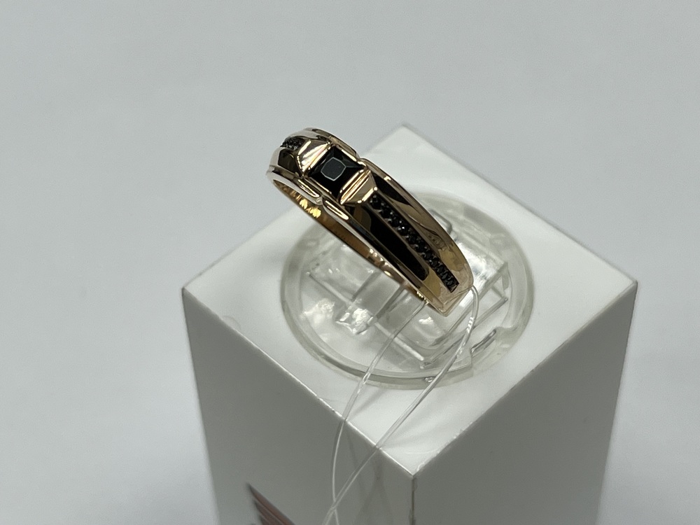 018408 КОЛЬЦО С КАМНЯМИ (Au 585)