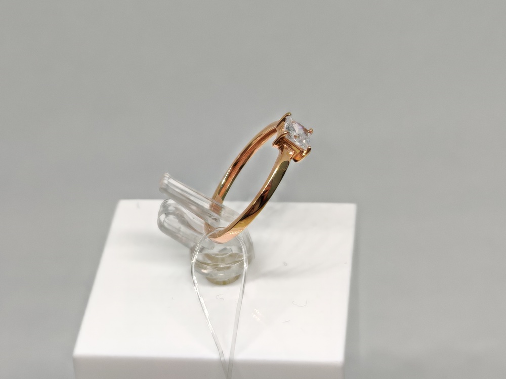 КОЛЬЦО С КАМНЕМ (Au 585)