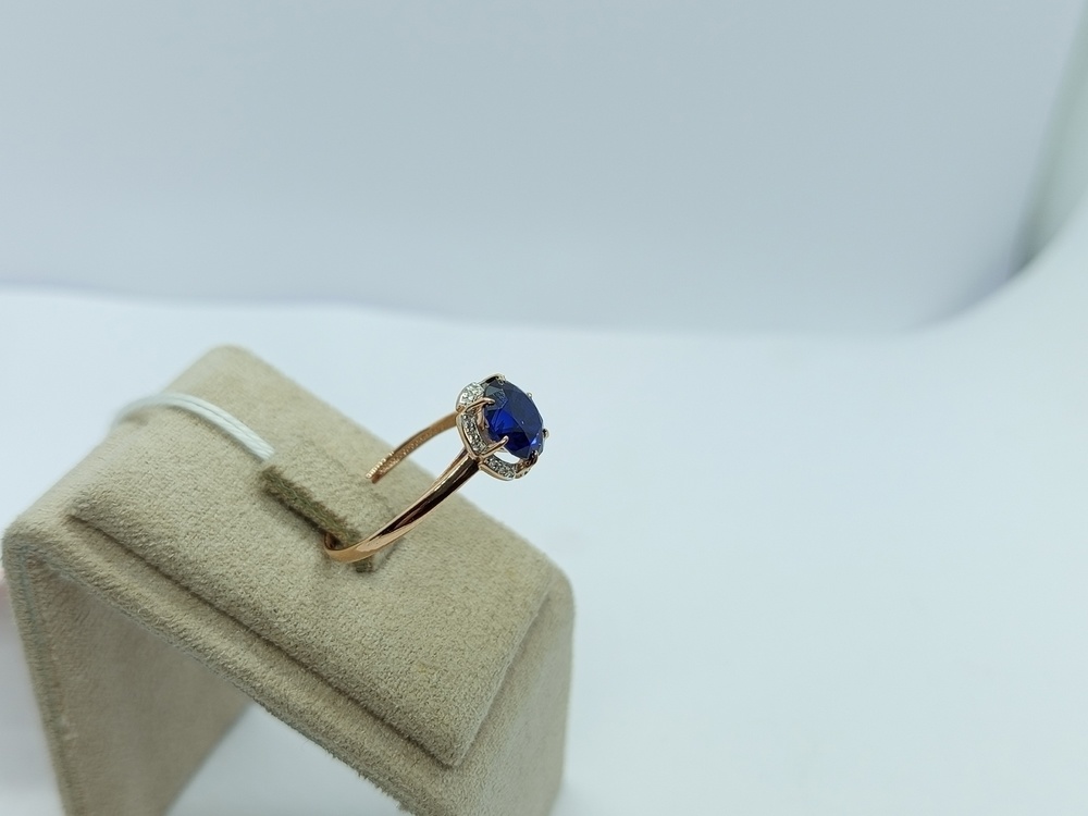 КОЛЬЦО БРИЛЛИАНТ Au 585