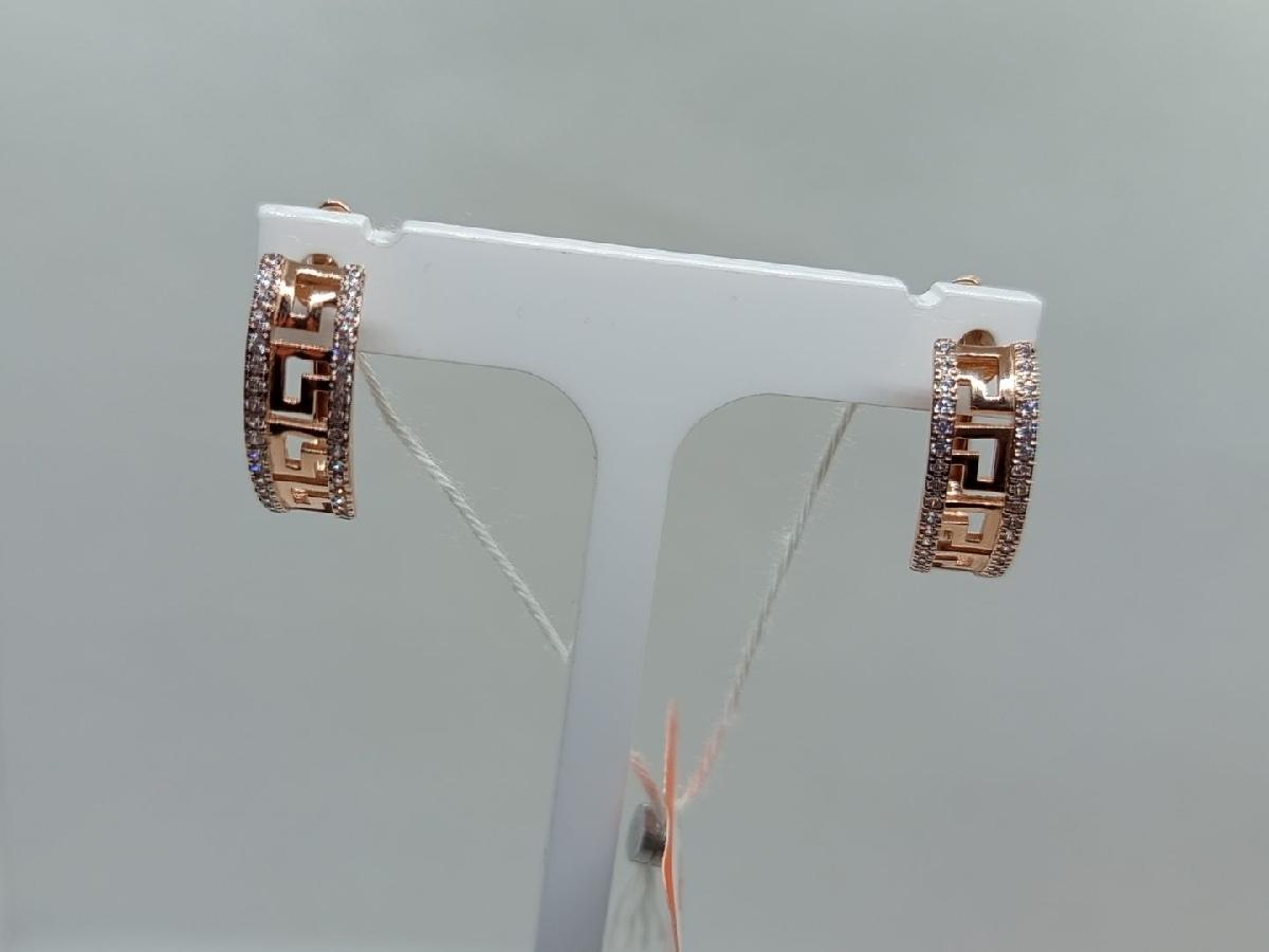 СЕРЬГИ С КАМНЯМИ (Au 585)