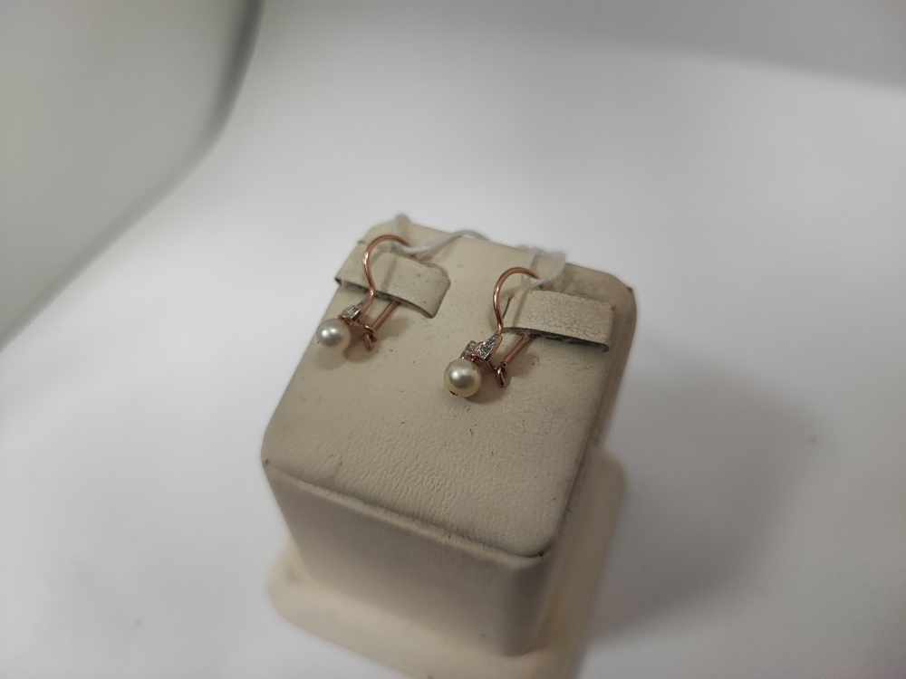 СЕРЬГИ С КАМНЯМИ (Au 585)