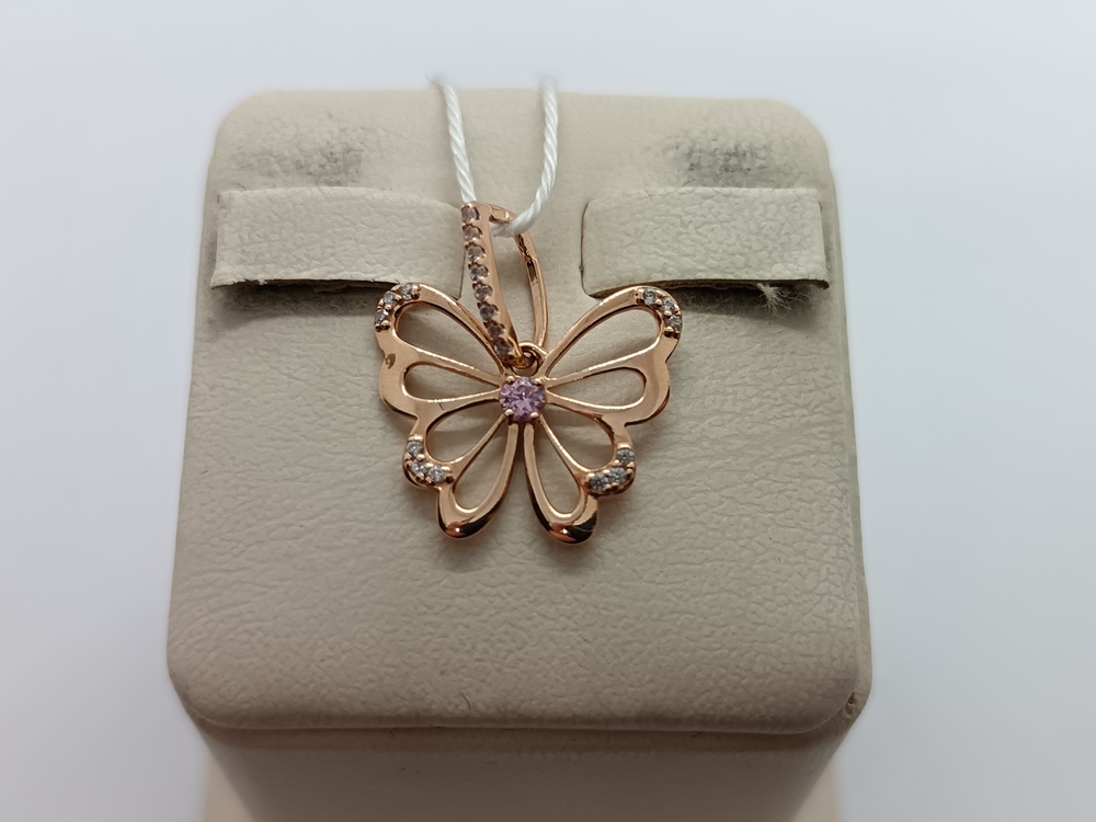 ПОДКМИ585 ПОДВЕСКА С КАМНЯМИ (Au 585)