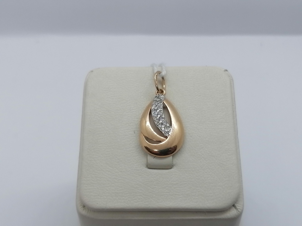 ПОДВЕСКА С КАМНЯМИ (Au 585)