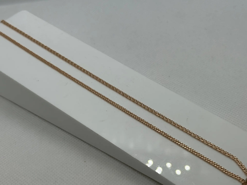 ЦЕПЬ ПОЛНОВЕСНАЯ Ромб двойной (Au 585)