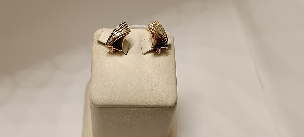 СЕРЬГИ БЕЗ КАМНЯ (Au 585)