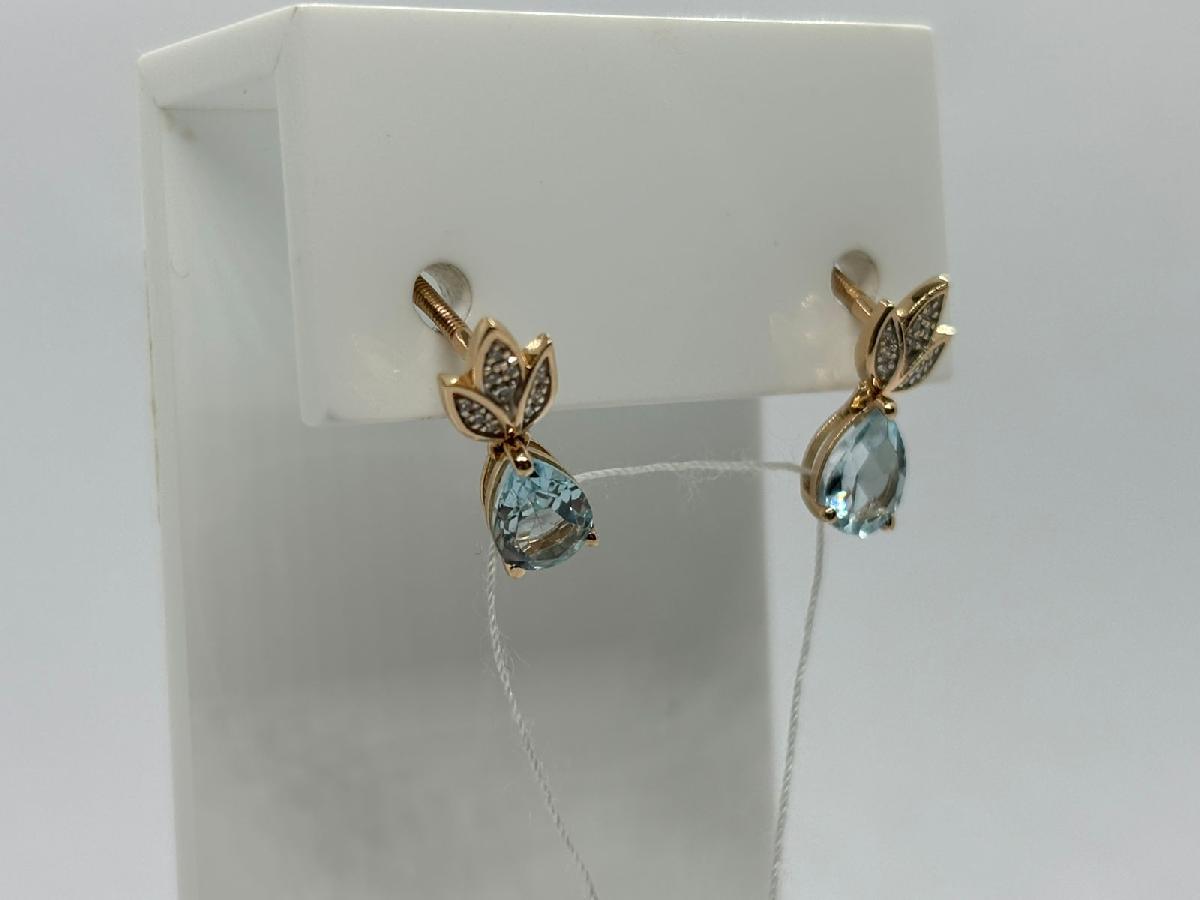 СЕРЬГИ ПУСЕТЫ (Au 585)