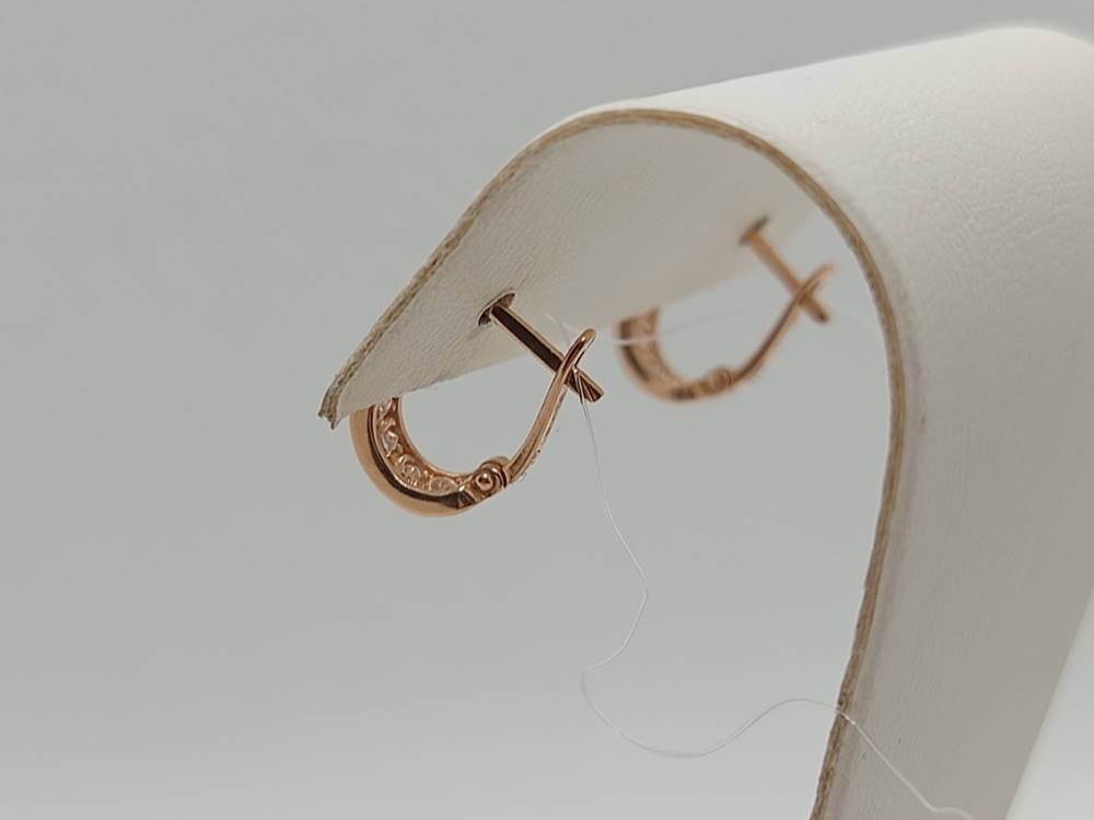 СЕРЬГИ С КАМНЯМИ (Au 585)