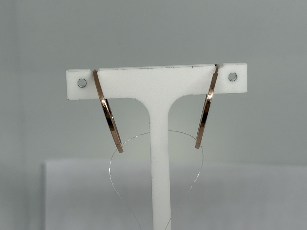 03-207337 СЕРЬГИ КОНГО без камня (Au 585)