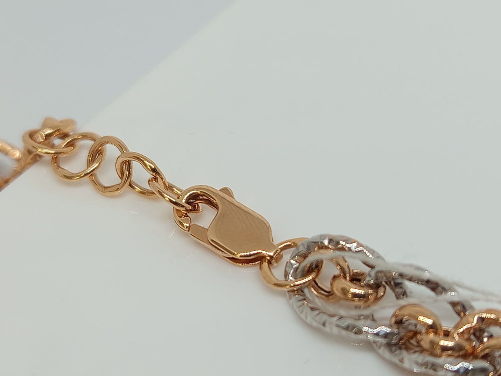 Т-26213 БРАСЛЕТ БЕЗ КАМНЯ (Au 585)