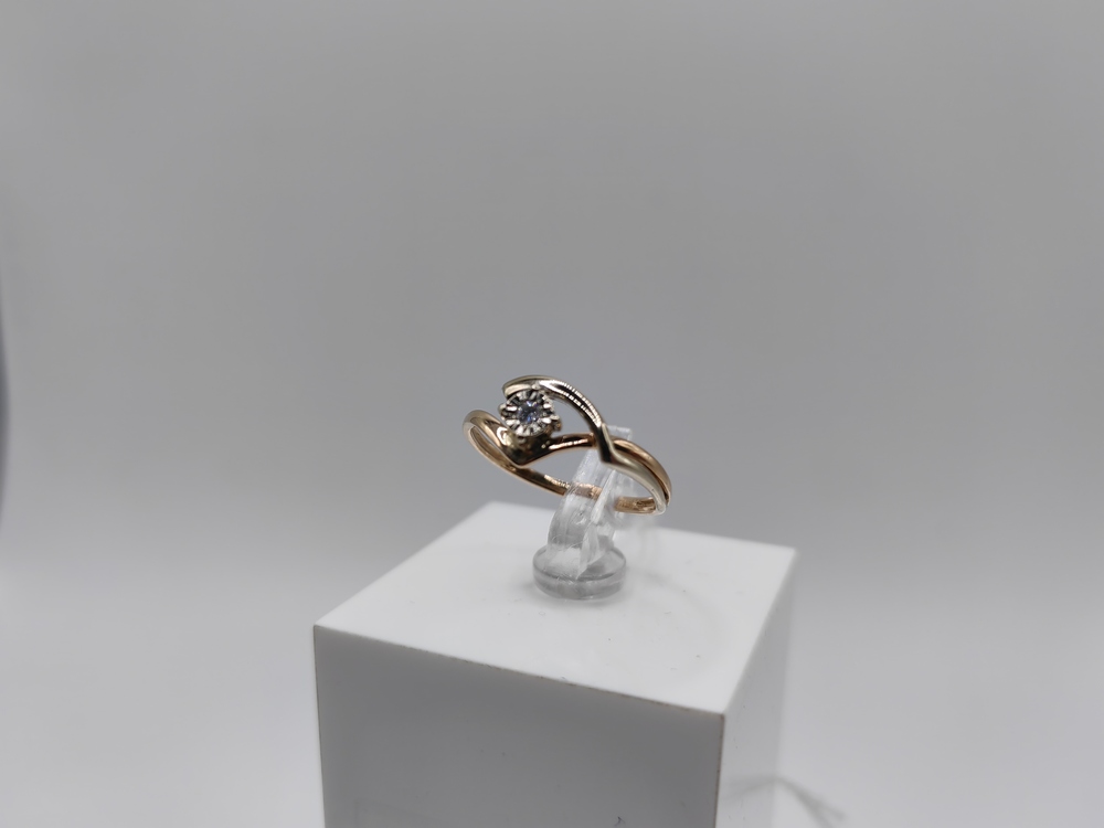 КОЛЬЦО БРИЛЛИАНТ Au 585