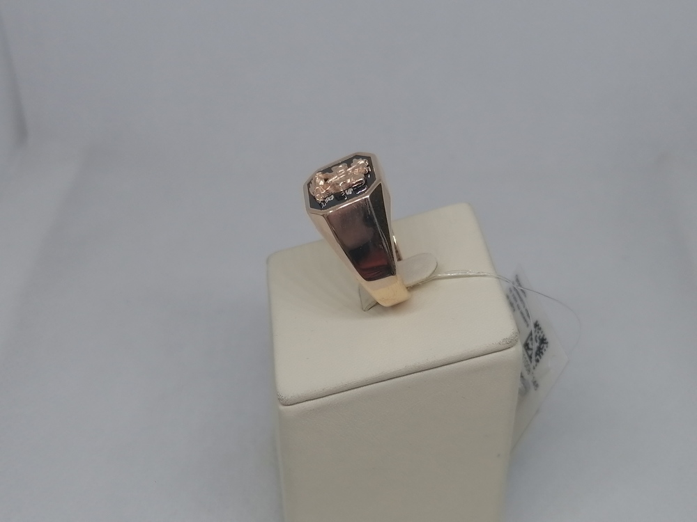 КОЛЬЦО ПЕЧАТКА с камнем (Au 585)