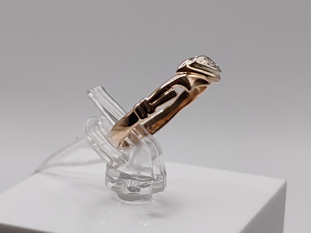 КОЛЬЦО БРИЛЛИАНТ Au 585