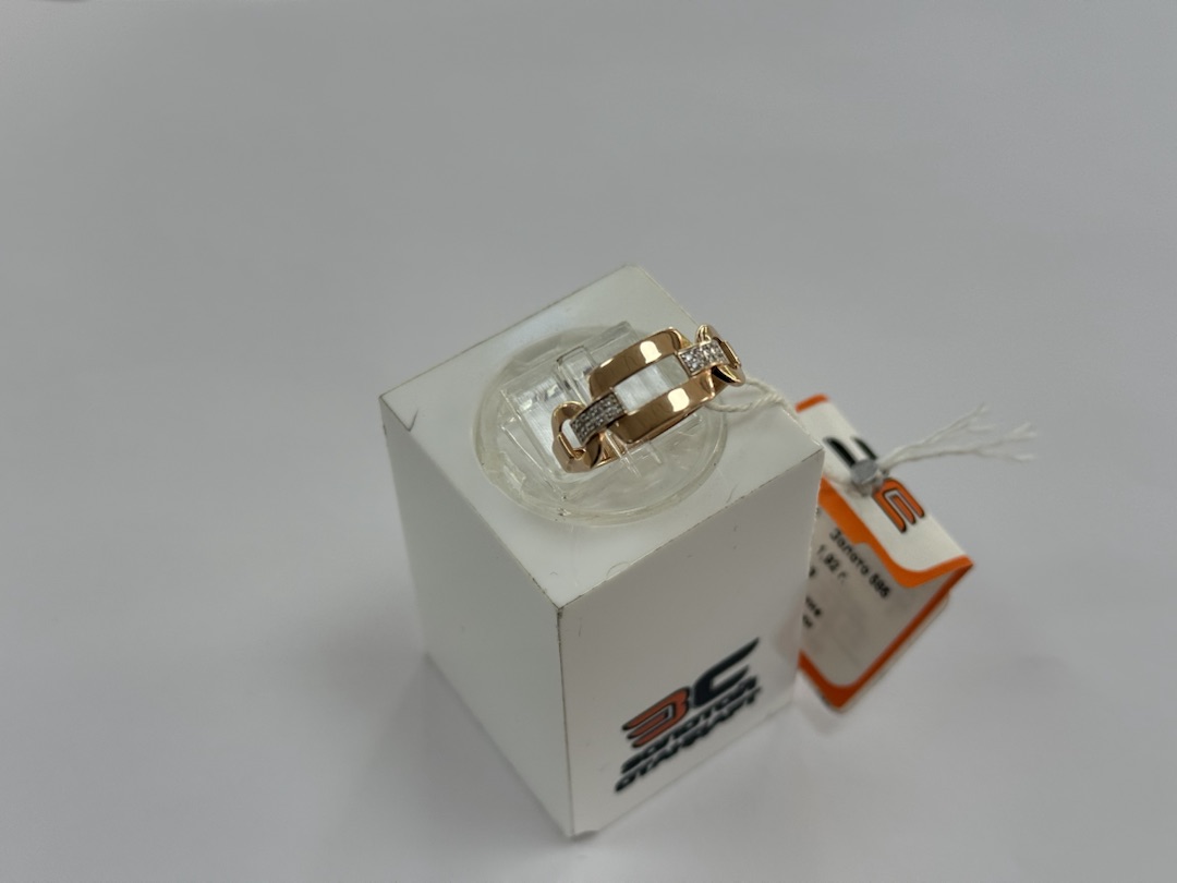 КОЛКМИ585 КОЛЬЦО С КАМНЯМИ (Au 585)
