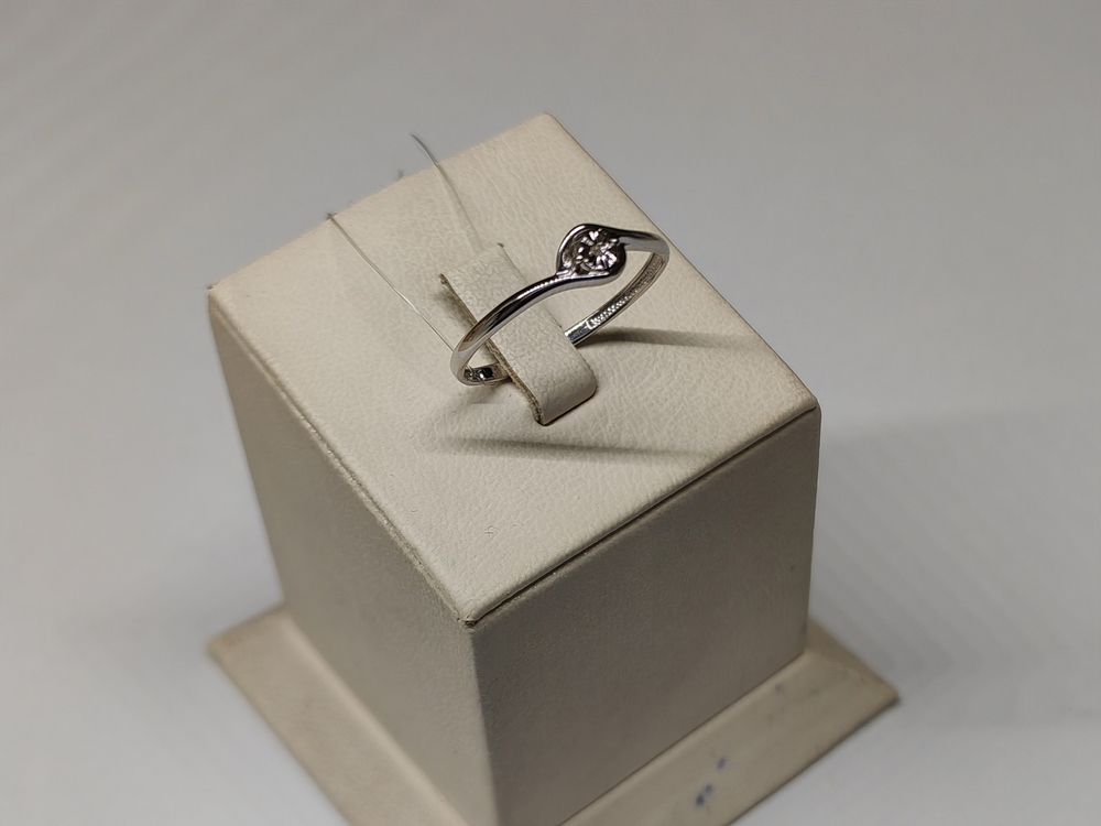 КОЛЬЦО БРИЛЛИАНТ (Ag 925)