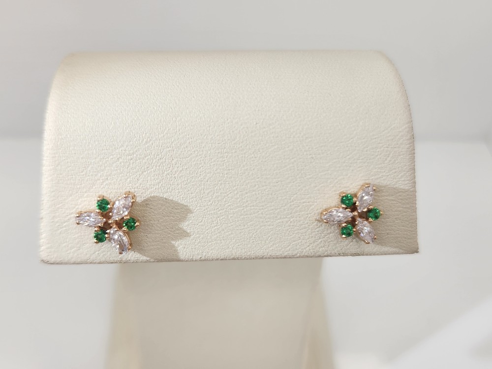 СЕРЬГИ С КАМНЯМИ (Au 585)