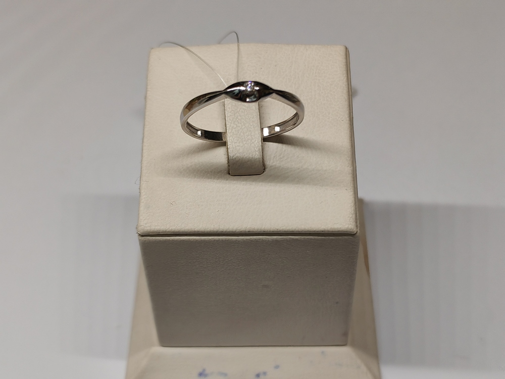 КОЛЬЦО БРИЛЛИАНТ (Ag 925)