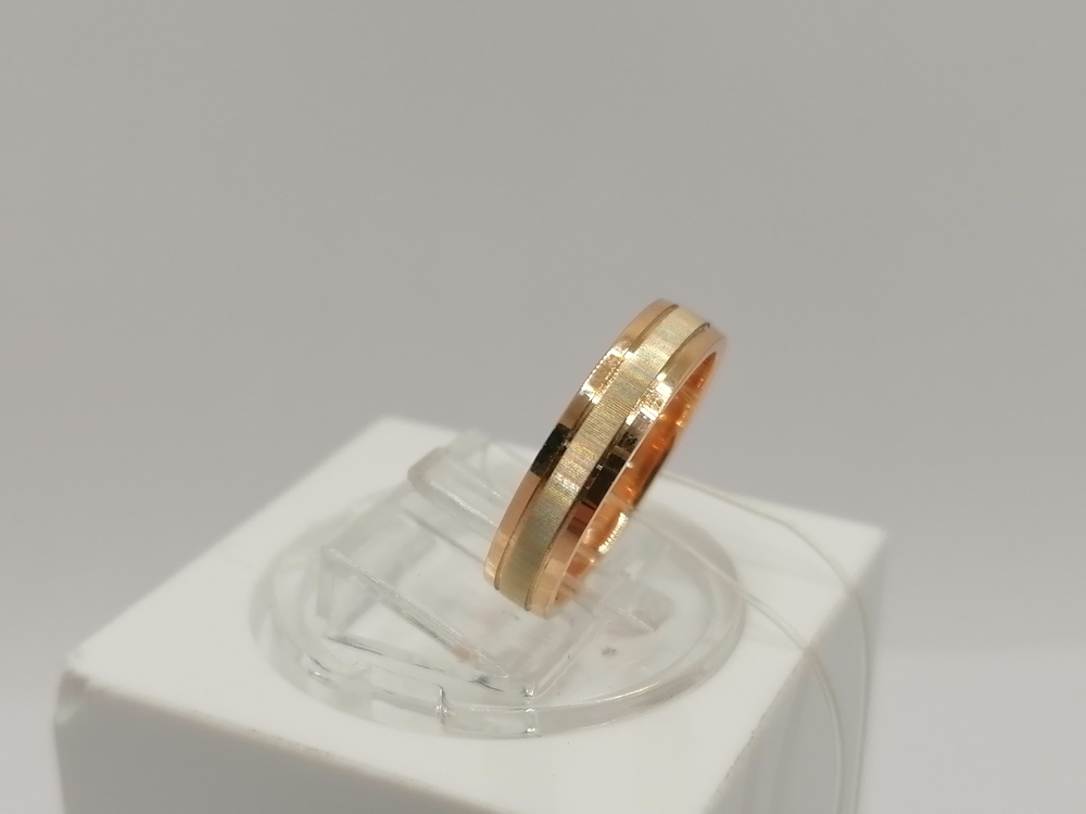 КОЛЬЦО ОБРУЧАЛЬНОЕ без камня (Au 585)