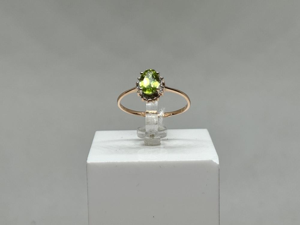 КОЛКМИ585 КОЛЬЦО С КАМНЯМИ (Au 585)