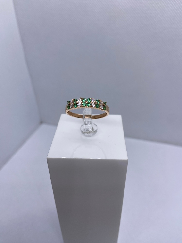 КОЛКМИ585 КОЛЬЦО С КАМНЯМИ (Au 585)