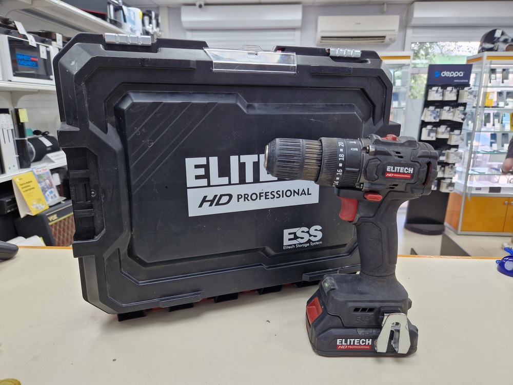 ДРЕЛЬ-ШУРУПОВЕРТ Elitech HD Professional 20isl2