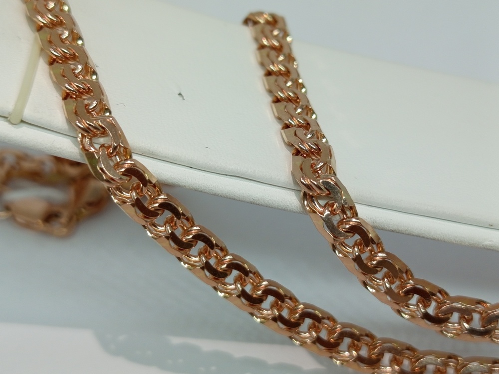 ЦЕПЬ ПОЛНОВЕСНАЯ Бисмарк (Au 585)