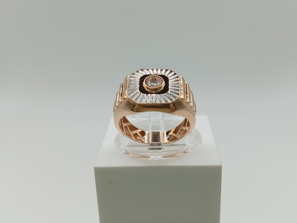 КОЛЬЦО ПЕЧАТКА с камнем (Au 585)