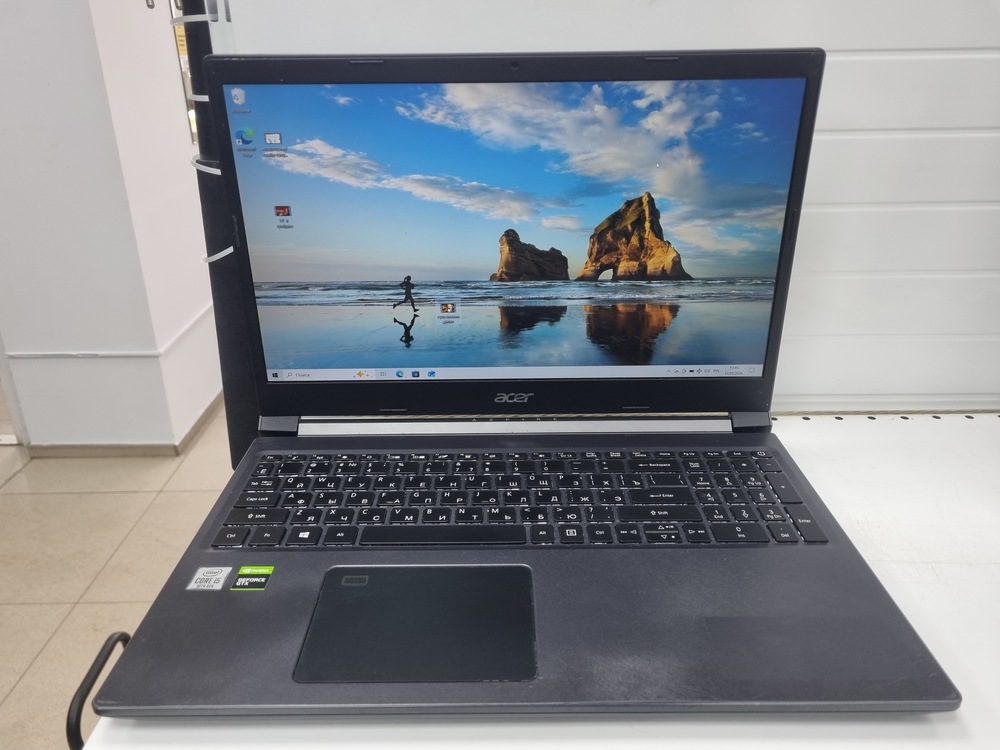 Ноутбук Acer; Core i5-10300H, GeForce GTX 1650, 8 Гб, 512 GB, Нет