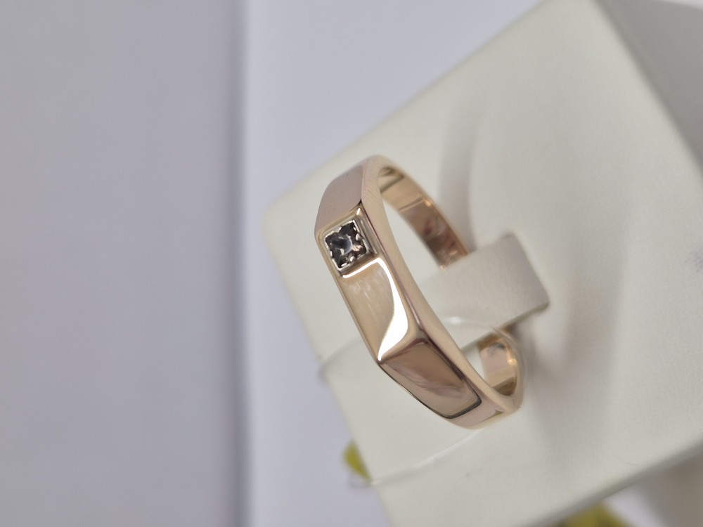 КОЛЬЦО ПЕЧАТКА с камнем (Au 585)