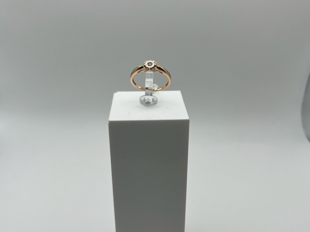 КОЛЬЦО БРИЛЛИАНТ Au 585