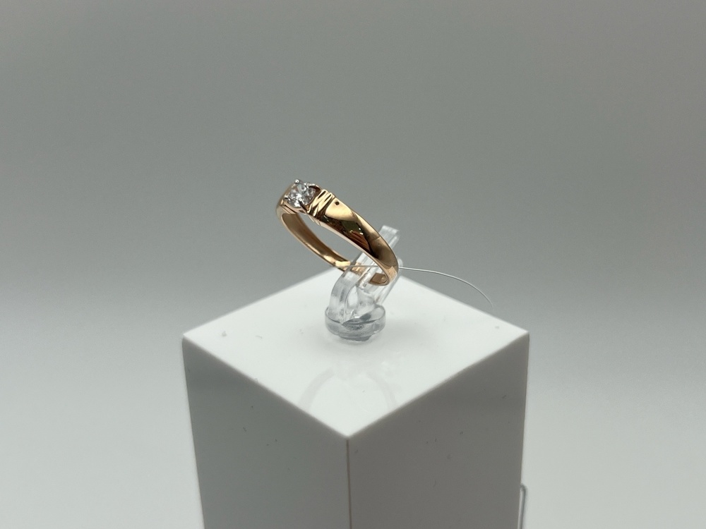 КОЛЬЦО С КАМНЕМ (Au 585)