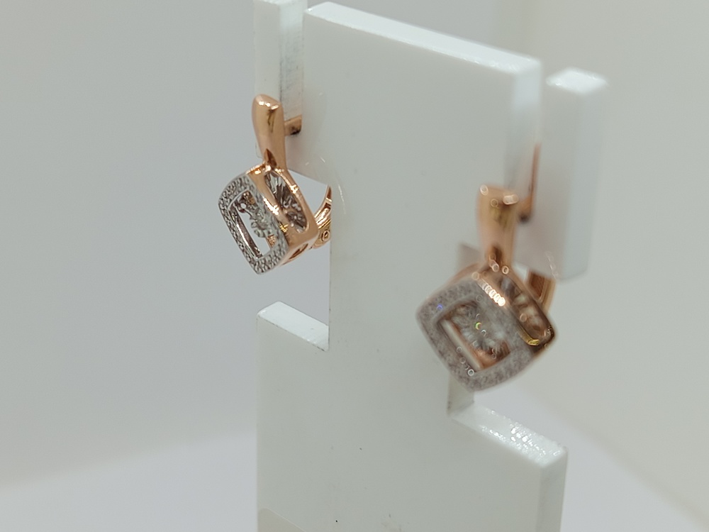 СЕРЬГИ БРИЛЛИАНТ (Au 585)