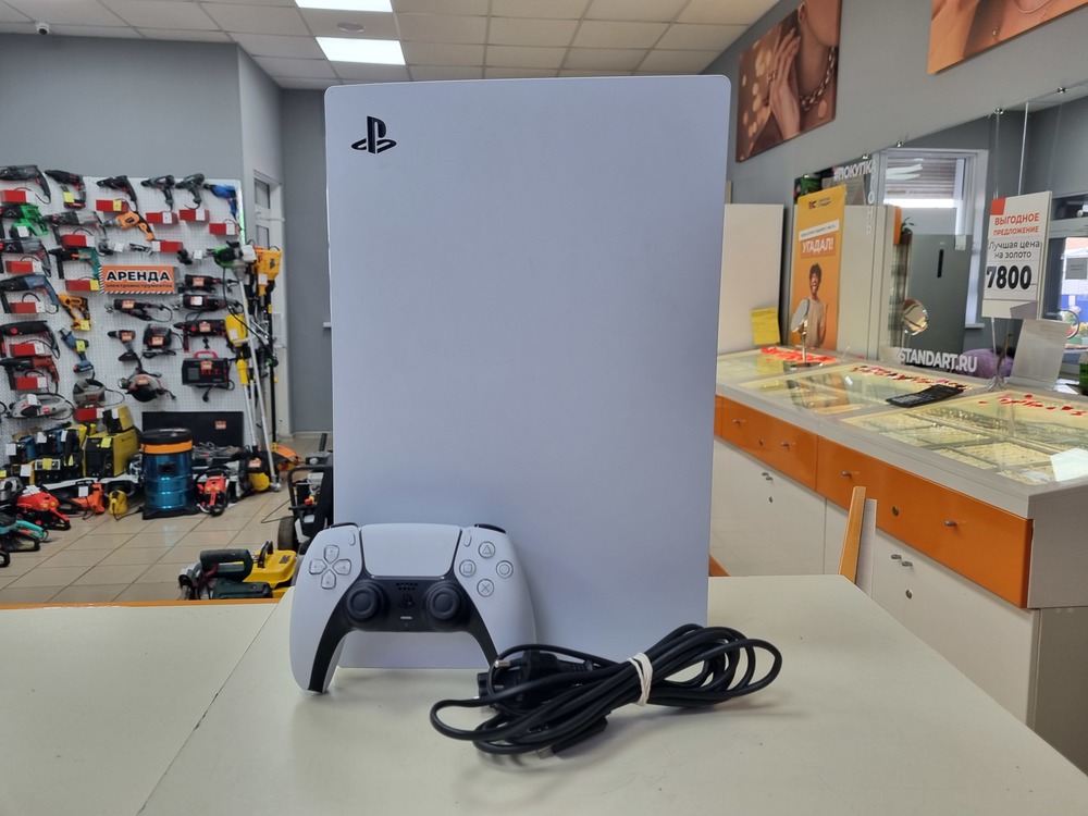 Игровая приставка PlayStation 5 825Gb (С дисководом)