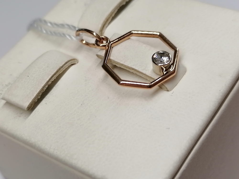 ПОДВЕСКА С КАМНЕМ (Au 585)