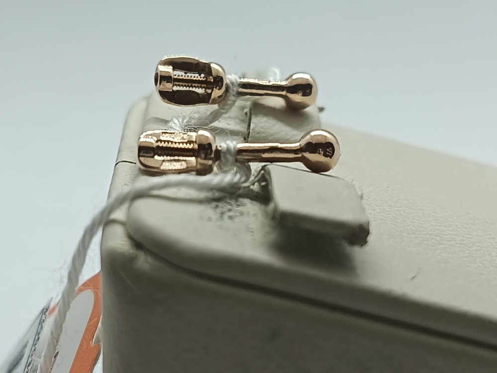 СЕРЬГИ ПУСЕТЫ (Au 585)