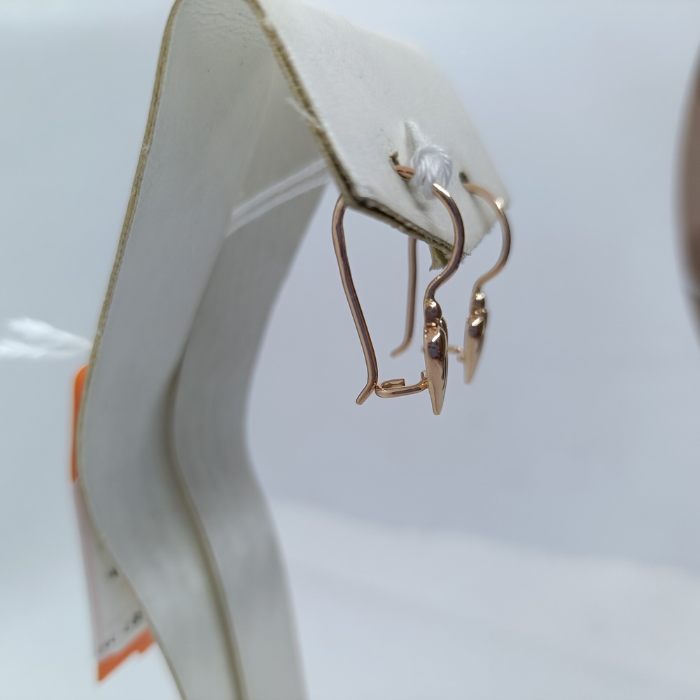 СБКМ583 СЕРЬГИ БЕЗ КАМНЯ (Au 583)