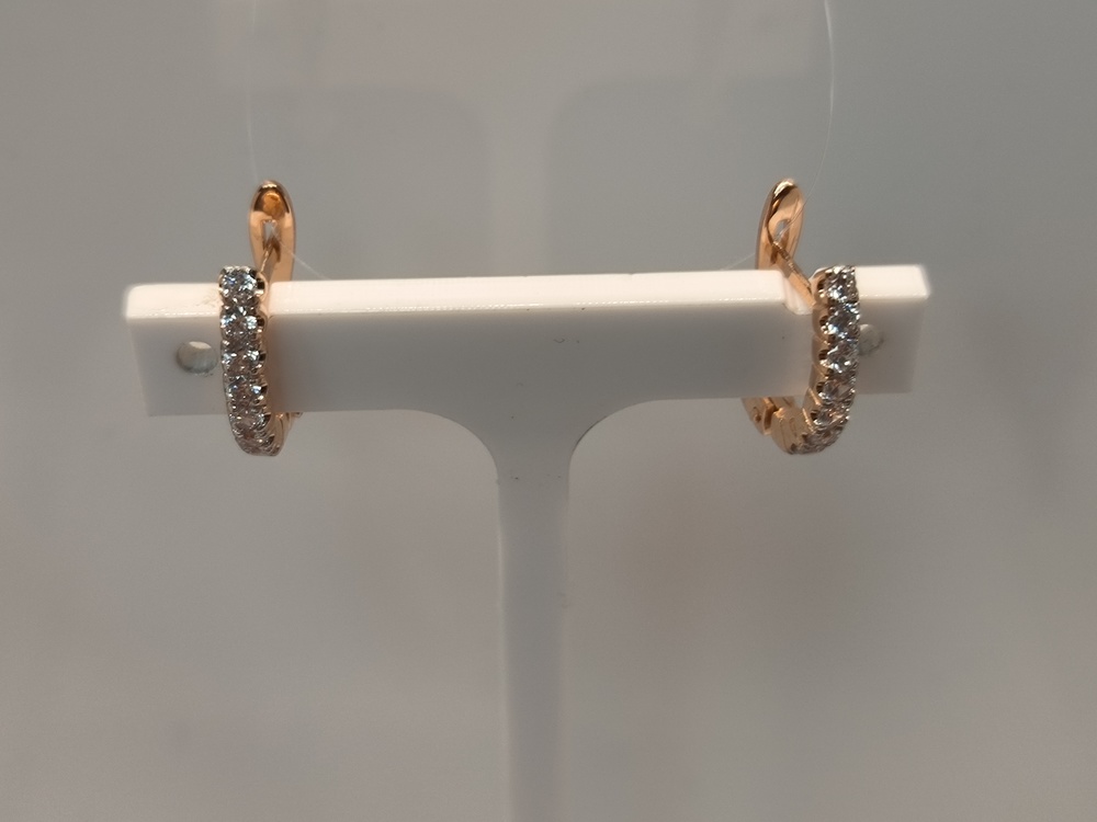 СЕРЬГИ С КАМНЯМИ (Au 585)