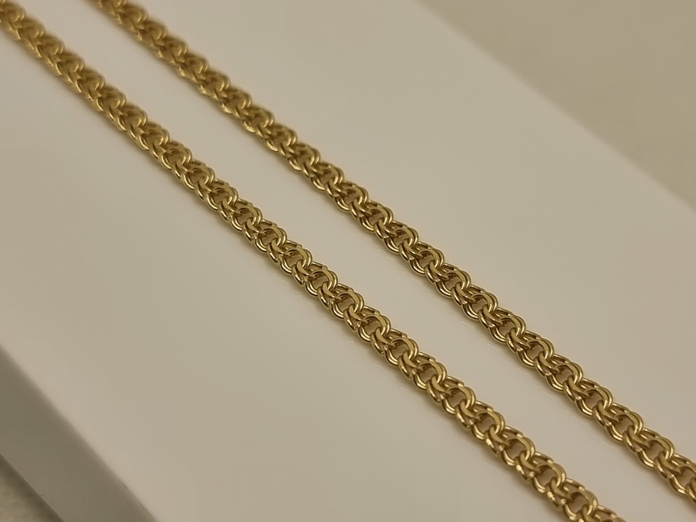 ЦЕПЬ ПОЛНОВЕСНАЯ Бисмарк (Au 585)