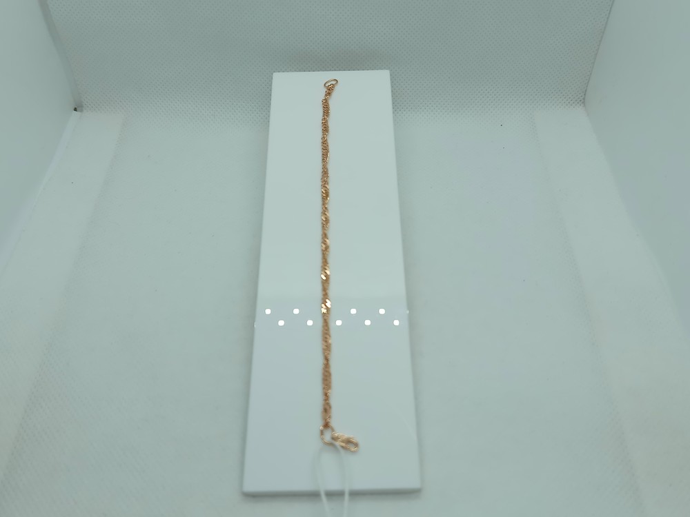 БРАСЛЕТ ПОЛНОВЕСНЫЙ Сингапур Au 585