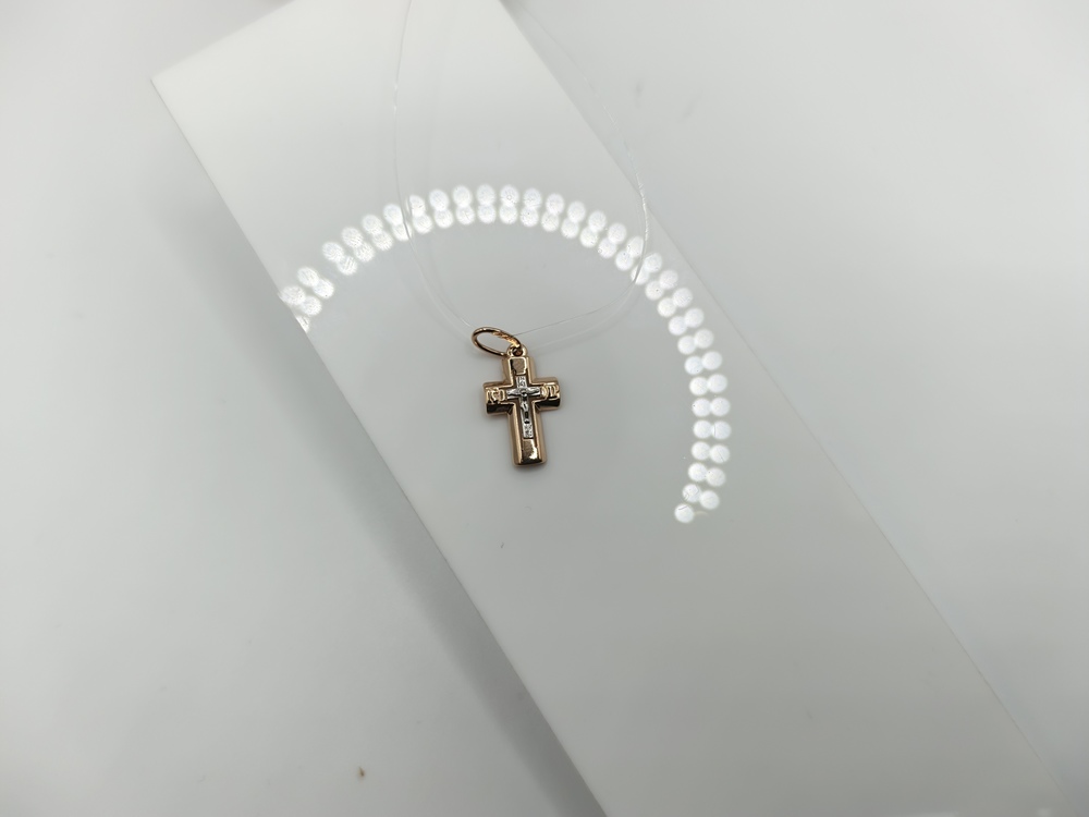 ПОДВЕСКА КРЕСТ (Au 585)